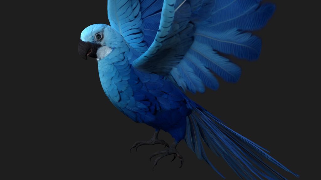 Parrot_A4 - ANIMATED