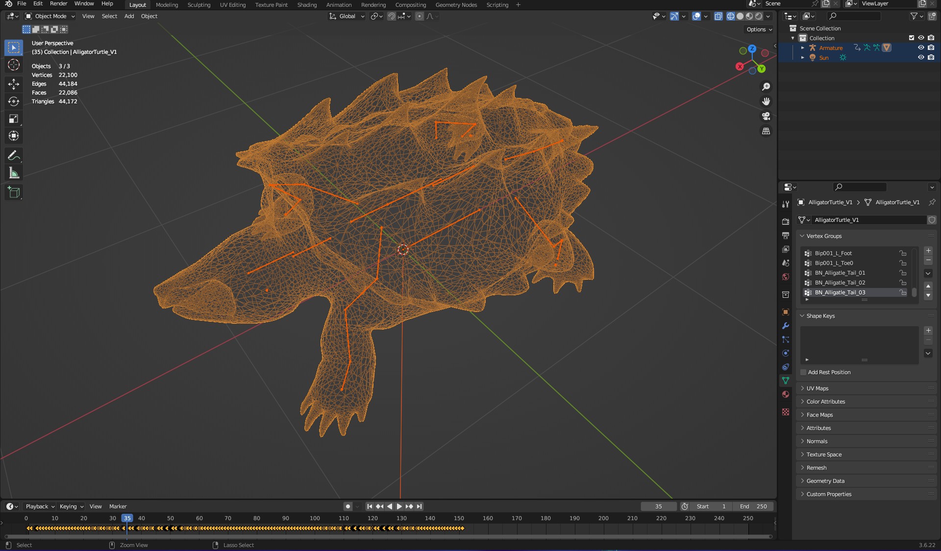 Alligator Turtle_V1c - Image 16