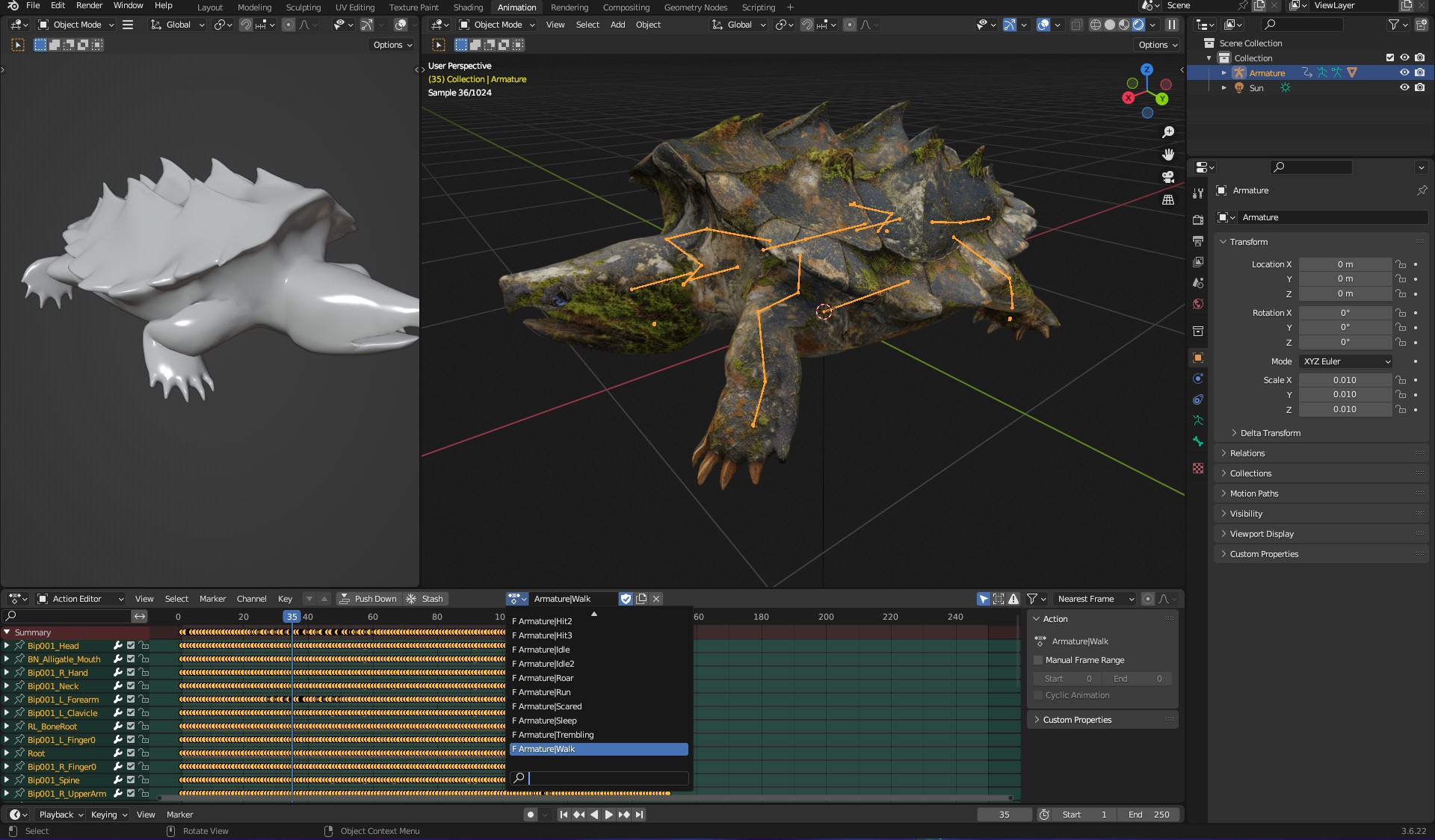 Alligator Turtle_V1c - Image 17
