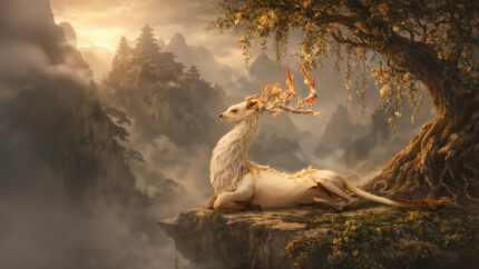 Alternative view of Mystic Deer_A1