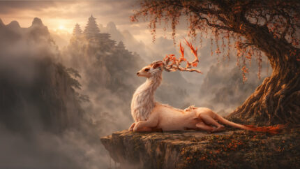 Alternative view of Mystic Deer_A3