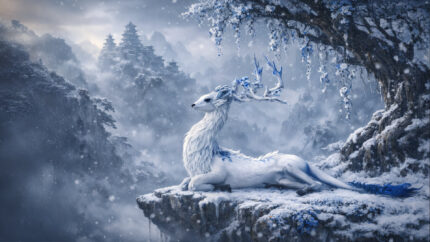 Alternative view of Mystic Deer_A4