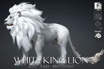 White King Lion