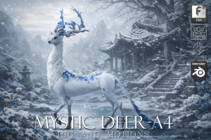 Mystic Deer_A4