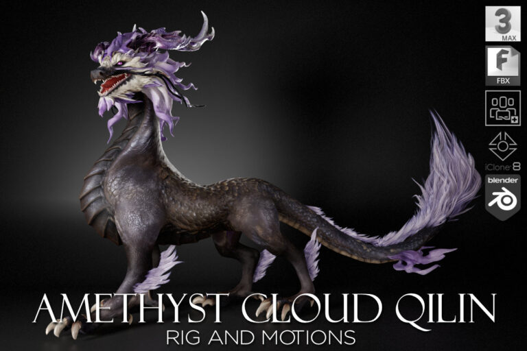 Amethyst Cloud Qilin_D4