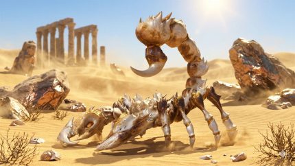 Alternative view of Scorpion Monster_V1b