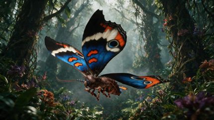 Alternative view of Giant Butterfly_B5