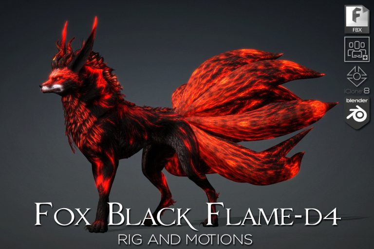 Fox Black Flame_D4
