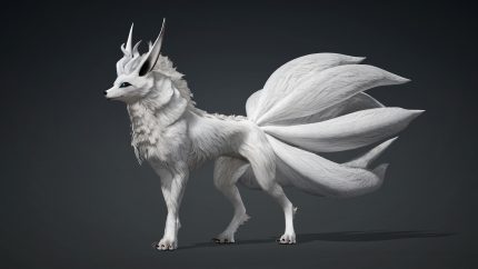 Alternative view of Fox White Moon_D2