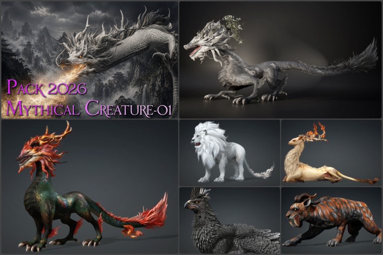 Pack 2026_Mythical Creatures 01