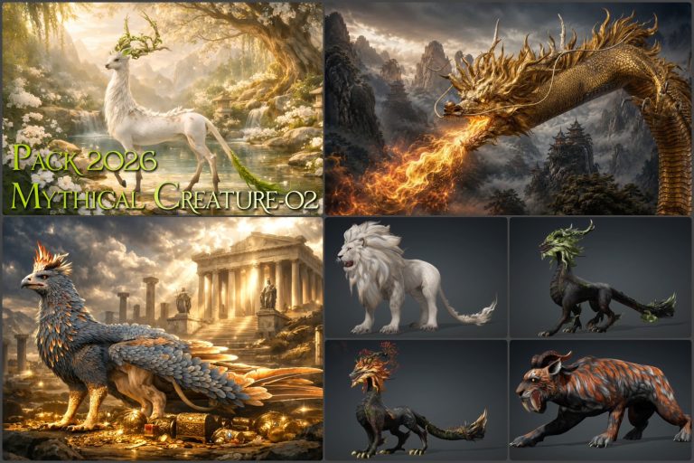 Pack 2026_Mythical Creatures 02