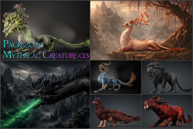 Pack 2026_Mythical Creatures 03