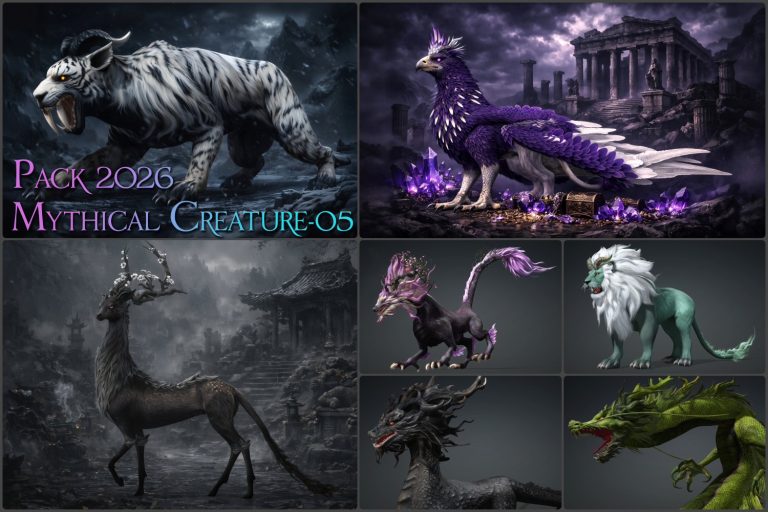 Pack 2026_Mythical Creatures 05